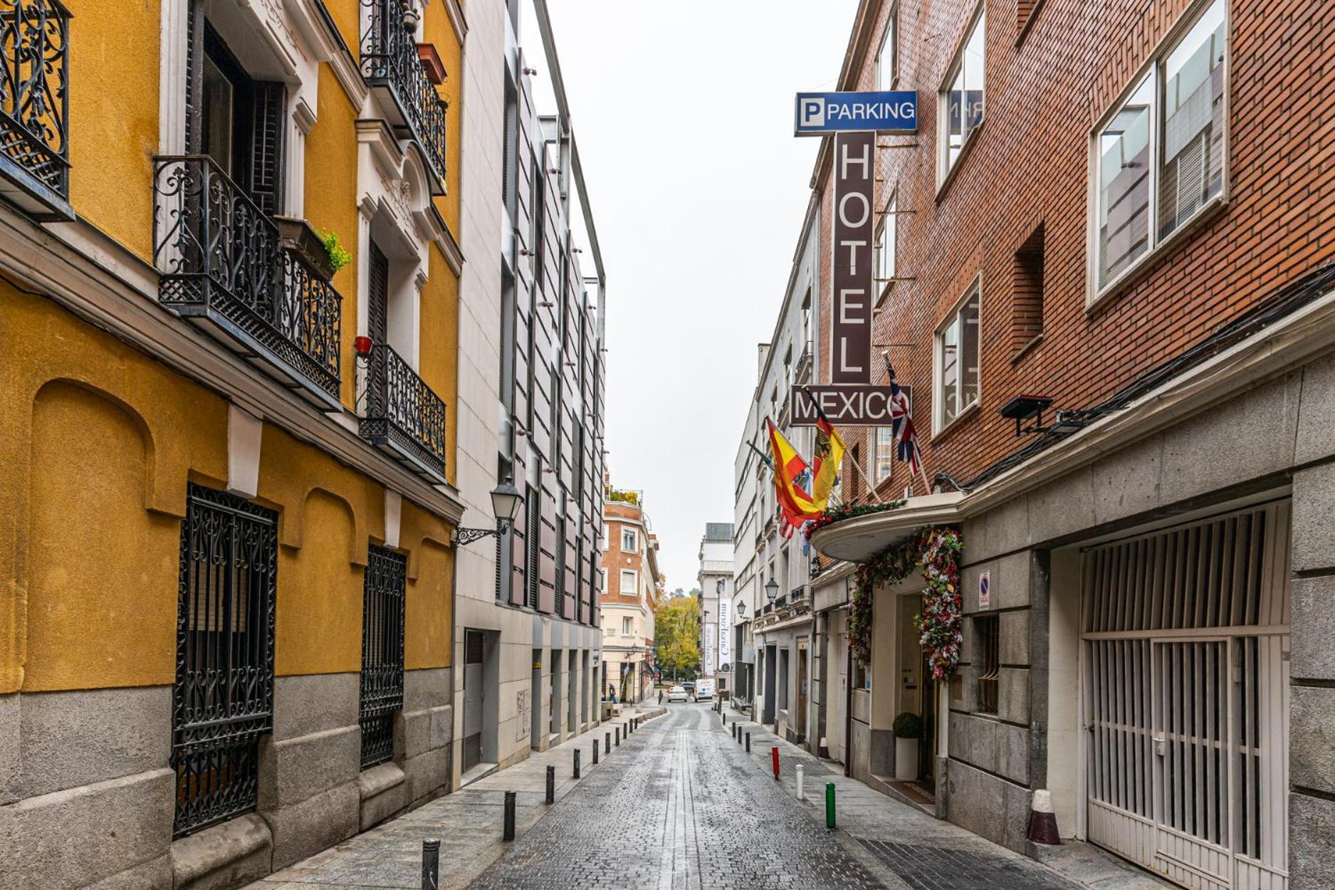 Hotel Mexico Мадрид Экстерьер фото